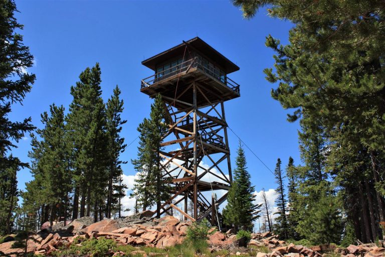 SPRUCE MTN FIRE LOOKOUT TOWER